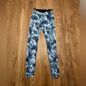 Lululemon Tie Dye Leggings with Pockets